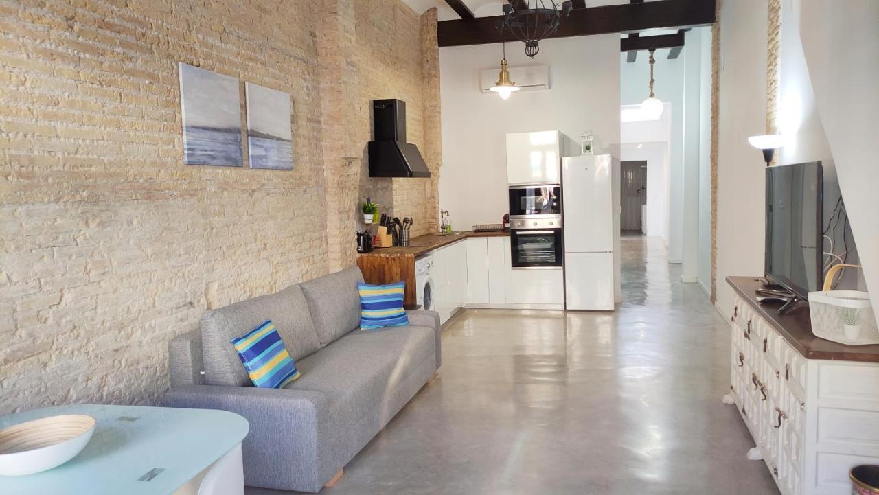 Florit Flats - Lovely Apartment With Private Terrace By El Cabanyal バレンシア エクステリア 写真